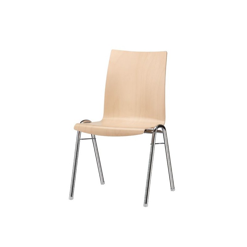 BULTA - Chaise empilable en bois