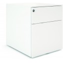 Caisson mobile 2 tiroirs dont 1 pour dossiers suspendus